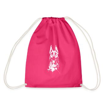 Doberman - Sac de sport léger - fuchsia - Dos