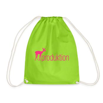 REHproduktion Reproduktion - Turnbeutel - Neongrün - Vorne