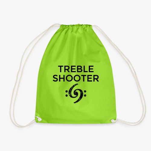 Treble Shooter Bass Design (Black) - Turnbeutel