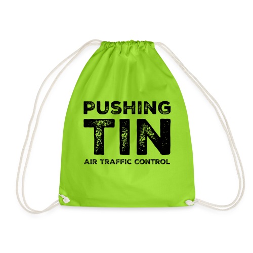 Pushing Tin - Air Traffic Control - Black Design - Turnbeutel