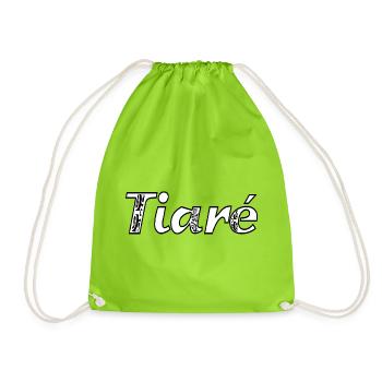 Tiaré - Sac de sport léger - vert néon - Devant