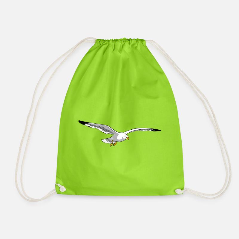mouette - Sac de sport léger - vert néon