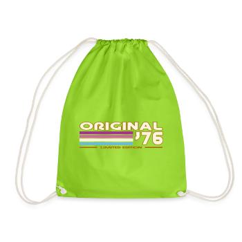 Original 76 Édition Retro - Sac de sport léger - vert néon - Devant