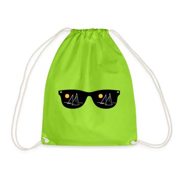 naviguer - Sac de sport léger - vert néon - Devant