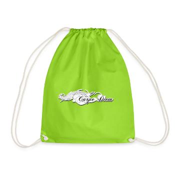 Carpe Diem - Sac de sport léger - vert néon - Devant