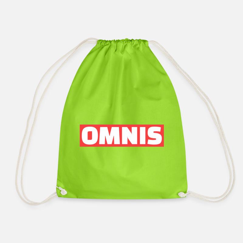 omnis - Turnbeutel - Neongrün
