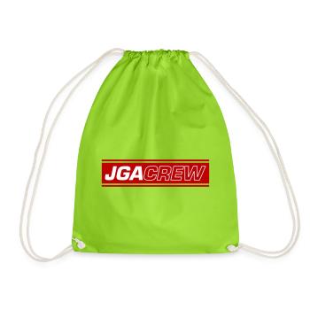 Bachelor Crew Bachelor Party - Drawstring Bag - neon green - Front