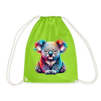 Koala - Turnbeutel - Neongrün - Vorne