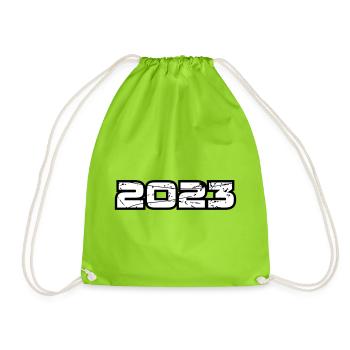 2023 - Turnbeutel - Neongrün - Vorne