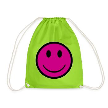 magenta - Sac de sport léger - vert néon - Devant