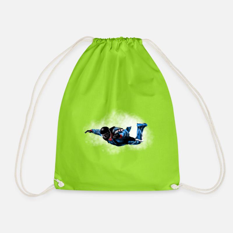 skydiver - Sac de sport léger - vert néon