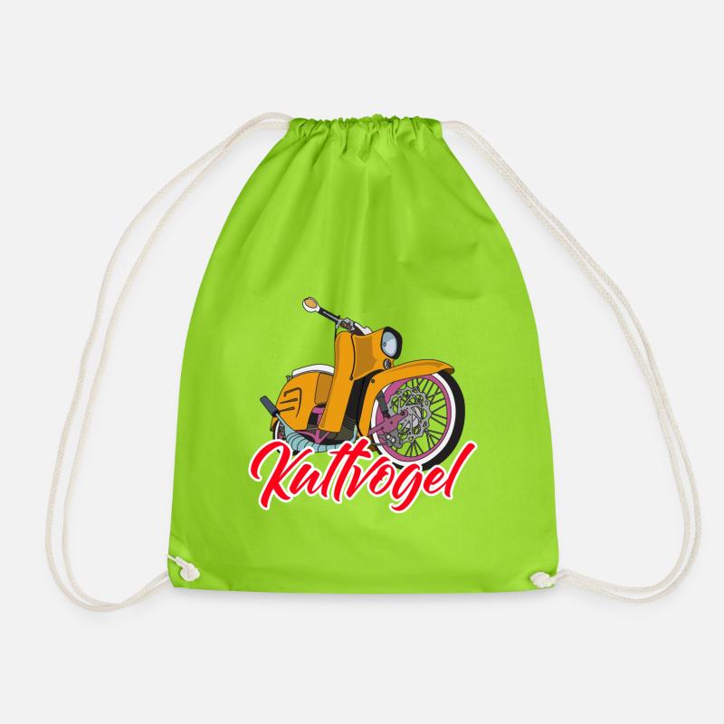 kultvogel schwalbe - Turnbeutel - Neongrün