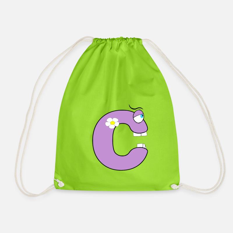 C - Turnbeutel - Neongrün