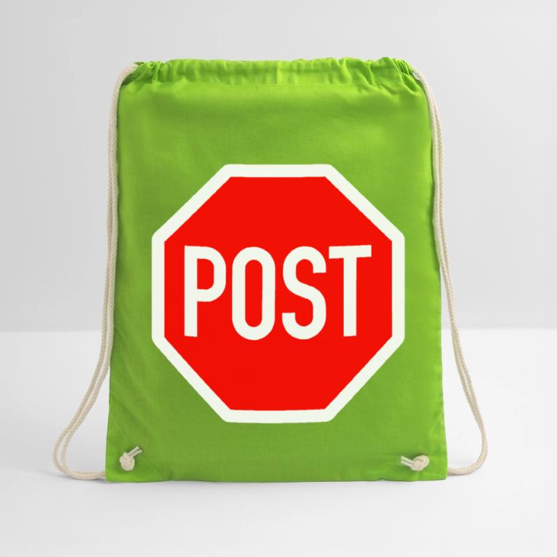 post oder stop? Turnbeutel