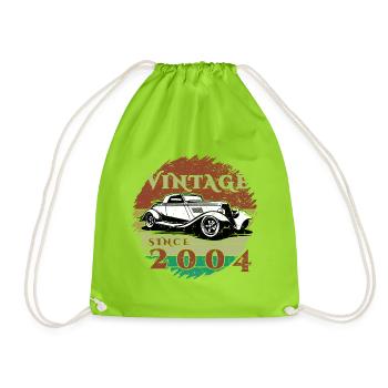 20ème Anniversaire Un Classique - Millésime depuis 2004 - Sac de sport léger - vert néon - Devant