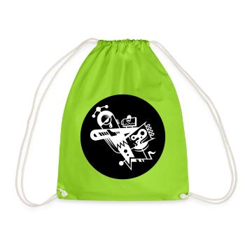 Fragment 81 - Sac de sport léger - vert néon - Devant