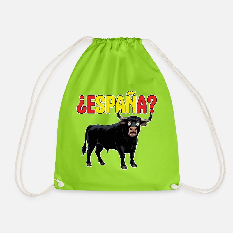 Toro Spanien? - Turnbeutel - Neongrün
