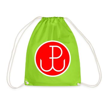 Kotwica Poland - Drawstring Bag - neon green - Front
