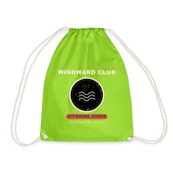 Windward Club - Turnbeutel - Neongrün - Vorne