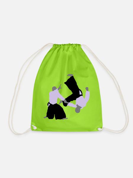 aikido - Sac de sport léger - vert néon