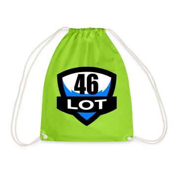 46 Lot - Turnbeutel - Neongrün - Vorne