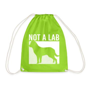 Chesapeake Bay Retriever - Turnbeutel - Neongrün - Vorne