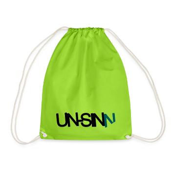 UN-SINN - Turnbeutel - Neongrün - Vorne