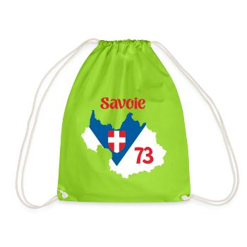 Savoie 73 - Sac de sport léger - vert néon - Devant