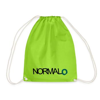 NORMAL O - Turnbeutel - Neongrün - Vorne