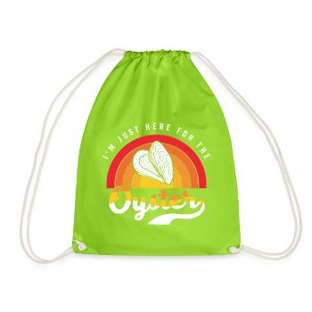 Huîtres - Sac de sport léger - vert néon - Devant