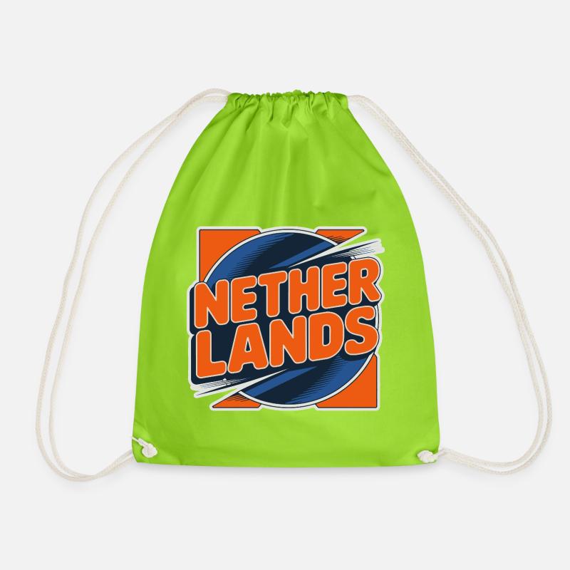 Netherlands - Turnbeutel - Neongrün