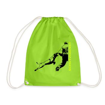 Service de protection du Mali en pleine expansion - Sac de sport léger - vert néon - Devant