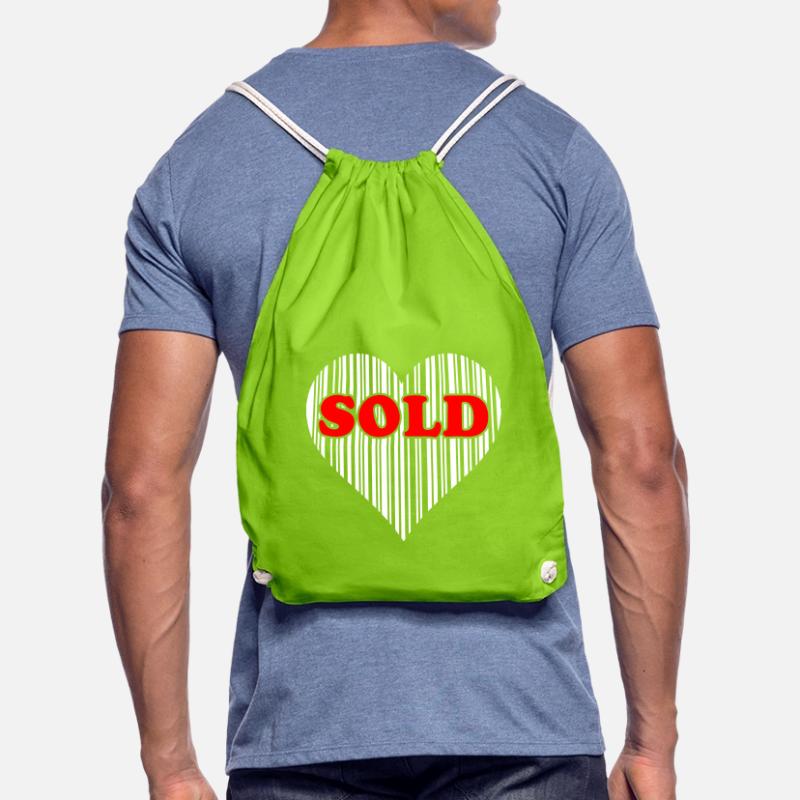 Herz Barcode Liebe – Sold Code Strichcode Geschenk Turnbeutel
