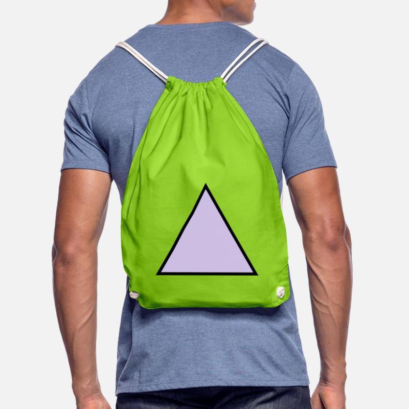 forme de triangle hippie triangle Sac de sport léger
