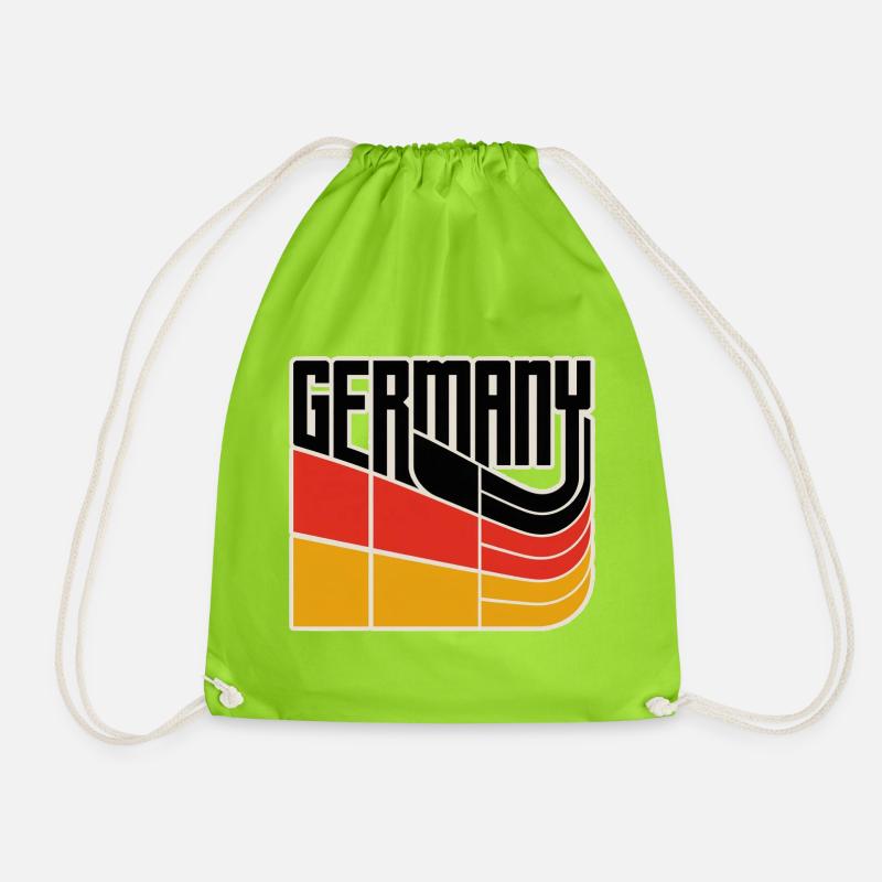 Germany - Turnbeutel - Neongrün
