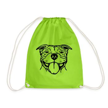 sbtsmile1 - Sac de sport léger - vert néon - Devant