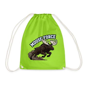 Moose Force Wildelch-Power - Turnbeutel - Neongrün - Vorne