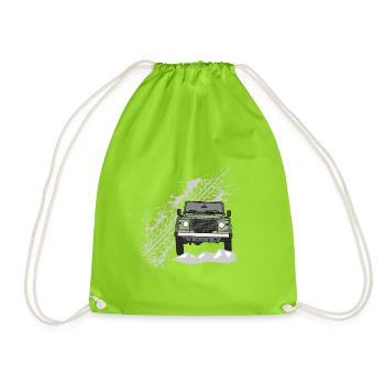 Defender Splash Front - Sac de sport léger - vert néon - Devant