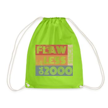 25ème Anniversaire Sans défaut depuis 04/2000 - Sac de sport léger - vert néon - Devant