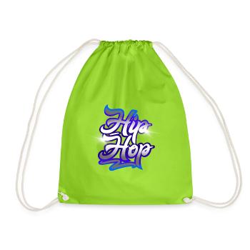 Hip hop - Sac de sport léger - vert néon - Devant