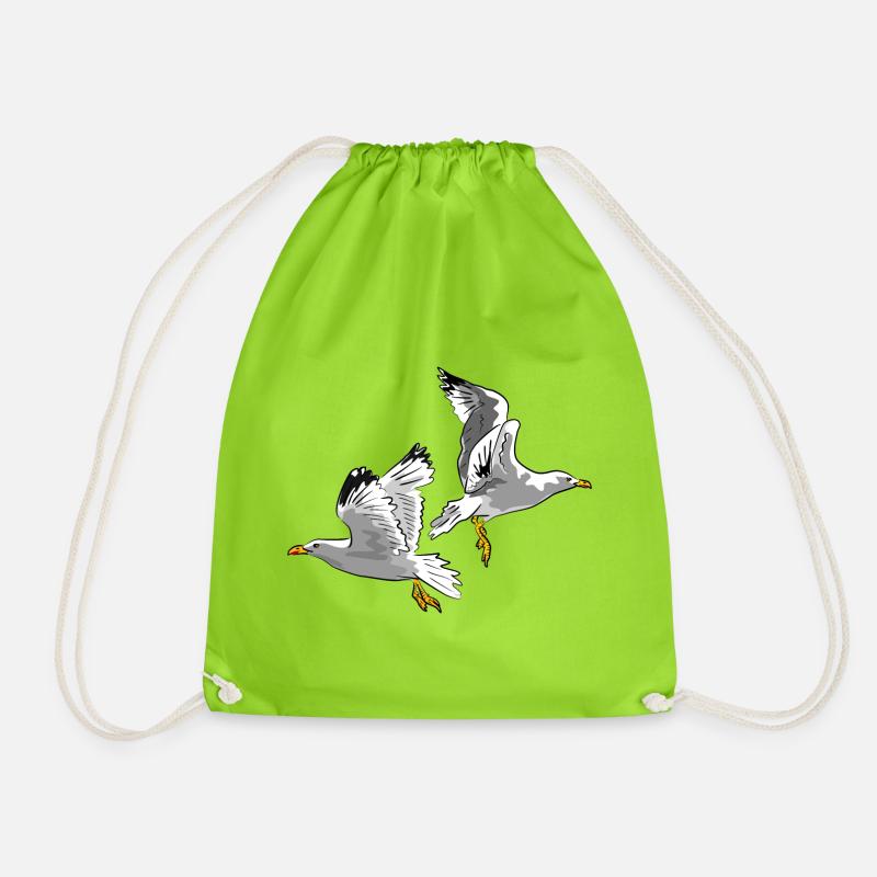 mouette - Sac de sport léger - vert néon
