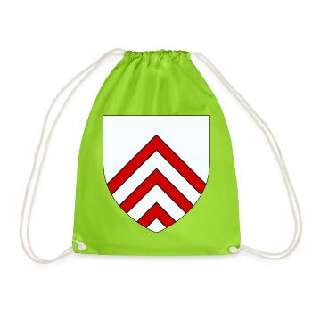 Wappen von Perche - Turnbeutel - Neongrün - Vorne