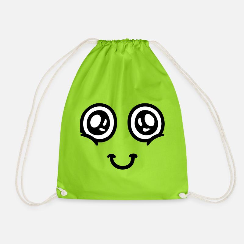 La tête dans les nuages - Sac de sport léger - vert néon