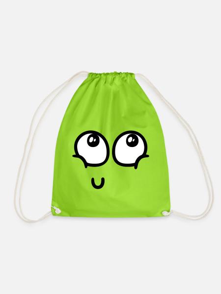 Joy overload - Drawstring Bag - neon green