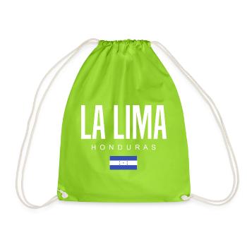 La Lima Honduras Honduraner - Turnbeutel - Neongrün - Vorne