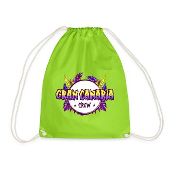 Équipage de Gran Canaria Coloré - Sac de sport léger - vert néon - Devant