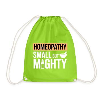 Certified Clinical Dilution Specialist Apparel  - Drawstring Bag - neon green - Front