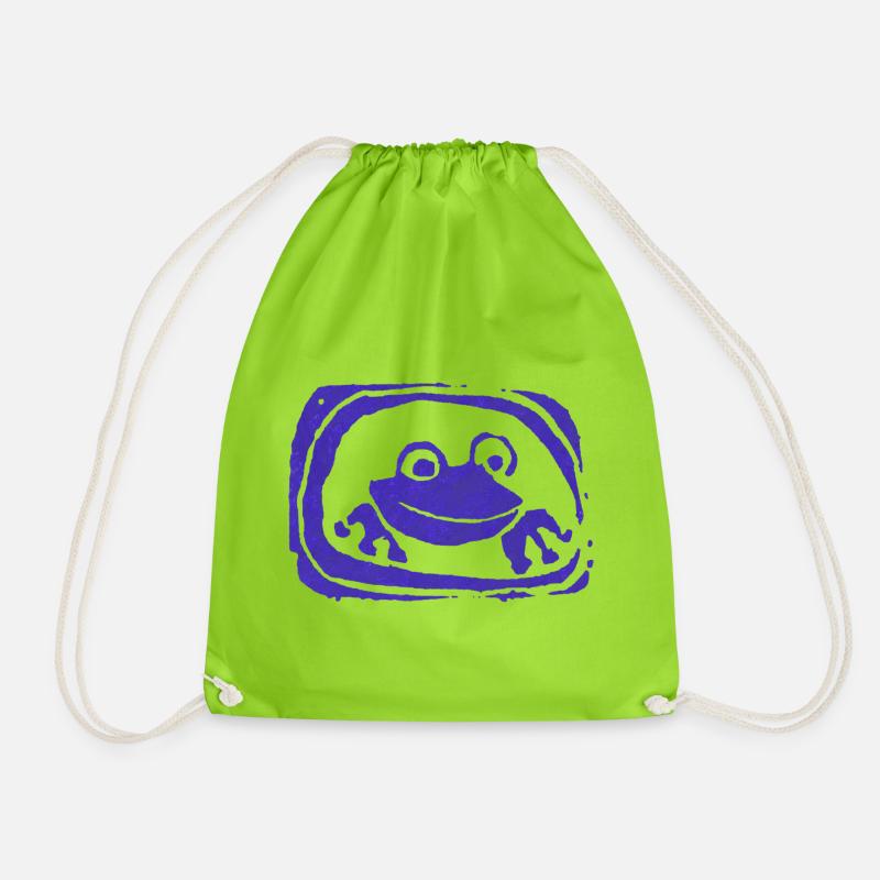 Froggyfun - Turnbeutel - Neongrün