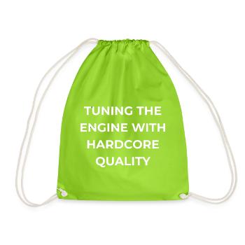 Gestion de la ferme Hardcore Quality - Sac de sport léger - vert néon - Devant