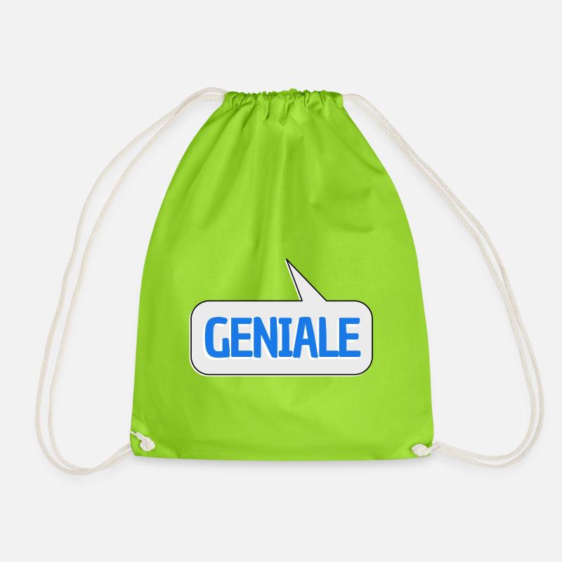 brillant - Turnbeutel - Neongrün